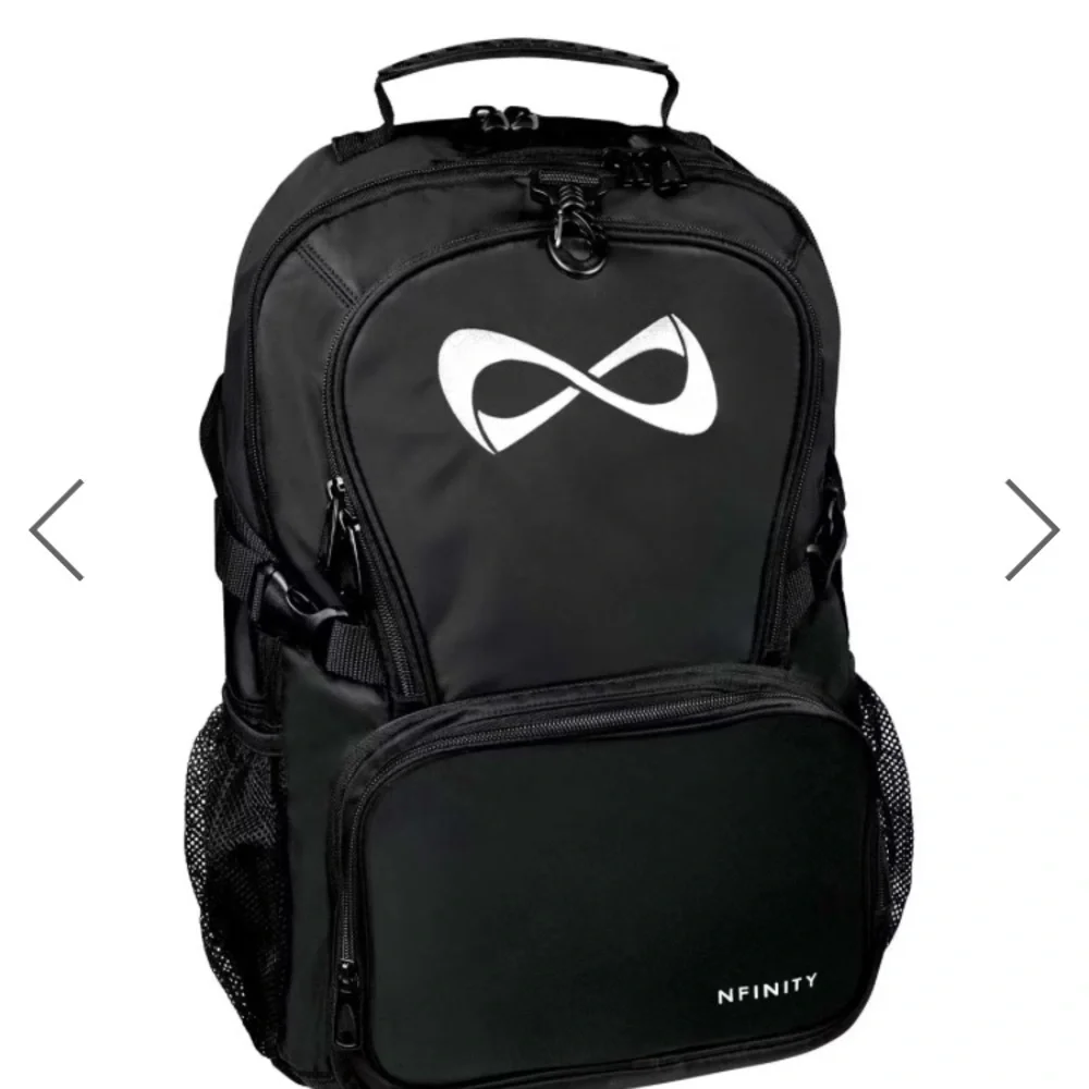NFINITY Black Backpack with white Logo - Picture 4 of 13